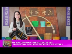 1L 2L 3L 4L 5L 10L Seau chimique avec couvercle Résistant à la corrosion Grand seau en plastique rond