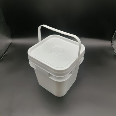 ODM OEM Bouteilles en plastique carré de 10 litres avec poignées Résistance chimique
