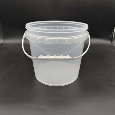1L-25L récipients en plastique transparent avec couvercle résistant au stress