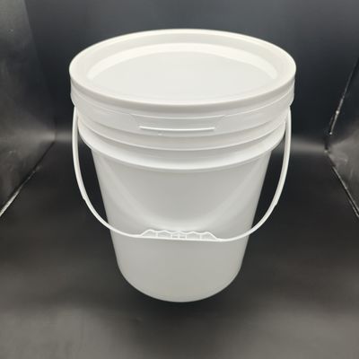Le couvercle du sceau est imprimé sur écran en plastique rond de 20 litres.