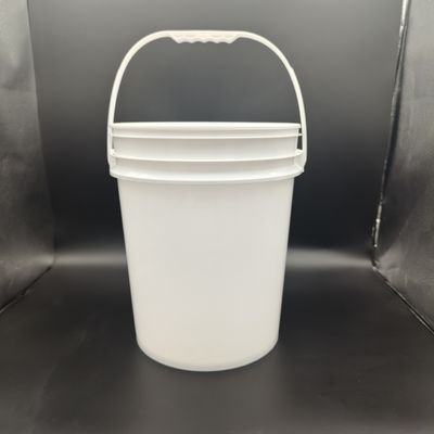 Bouteille en plastique ronde à logo personnalisé avec sérigraphie / transfert thermique / impression IML