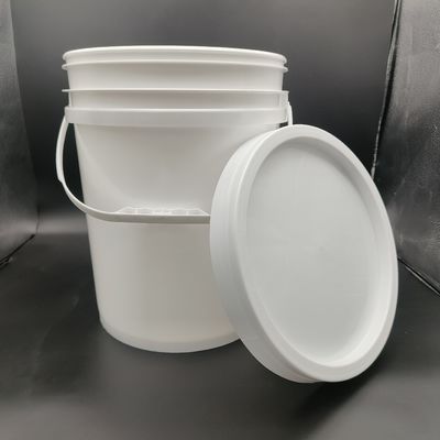 Échappement de produits chimiques certifiés ISO9001 20l Seau en plastique avec couvercle