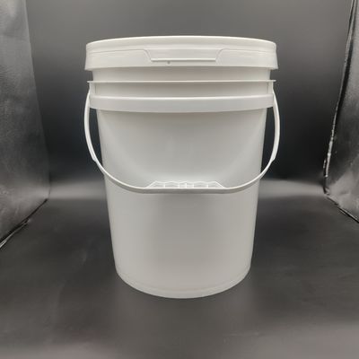 Bouteille en plastique ronde à logo personnalisé avec sérigraphie / transfert thermique / impression IML