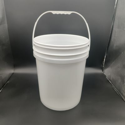 Bouteille en plastique ronde à logo personnalisé avec sérigraphie / transfert thermique / impression IML
