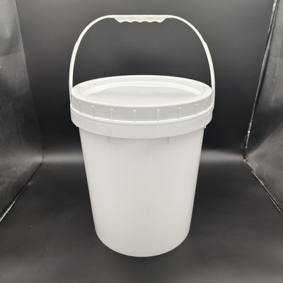 Seau de peinture en plastique polypropylène avec couvercle pour l'industrie chimique