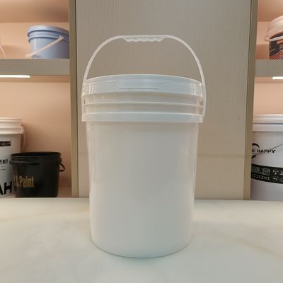Bouteille en plastique ronde de 20 litres, recyclable et réutilisable