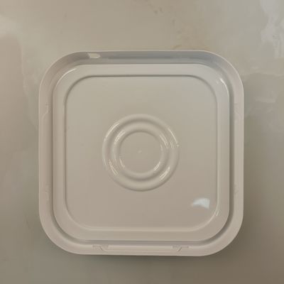 Résistance aux produits chimiques étanche à l'air, cuve carrée, seau en plastique avec couvercle pour les solutions de stockage