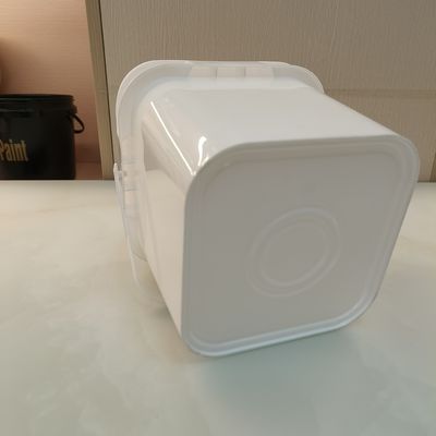 Bouteille en plastique carré en polypropylène PP de 10 litres avec couvercle non toxique