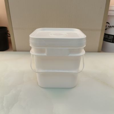 Bouteille en plastique carré en polypropylène PP de 10 litres avec couvercle non toxique