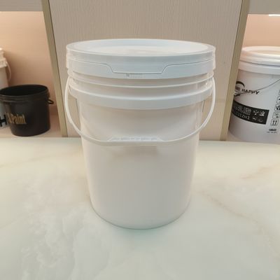 Agriculture Matériau PP Seau en plastique de 25 litres avec couvercle empilable