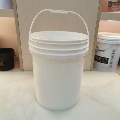 Agriculture Matériau PP Seau en plastique de 25 litres avec couvercle empilable