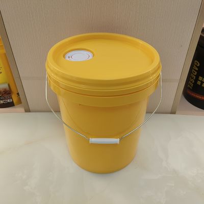 18L 4,8 Gallons 5 Gallons Peinture plastique Bucket jaune résistant à haute température