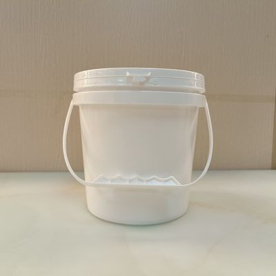 ISO9001 Seau de stockage d'outils de 5 gallons de seau blanc résistant aux UV