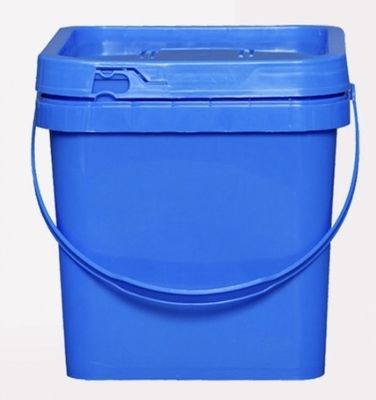 Bouteille en plastique de 10 litres carrés, recyclable, empilable, étanche