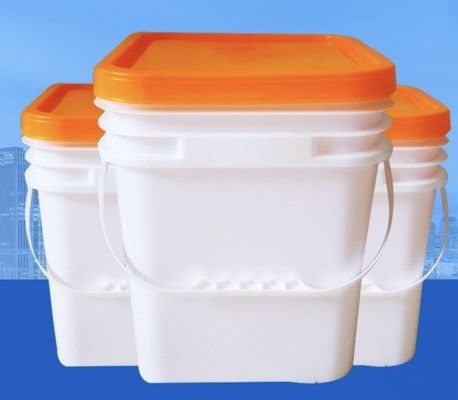 Poly Line Bucket Food Storage Buckets Carrés Téléchargement à écran par transfert thermique