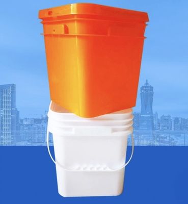 Poly Line Bucket Food Storage Buckets Carrés Téléchargement à écran par transfert thermique