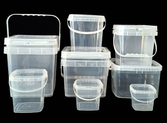 2 livres de stockage de nourriture en plastique avec couvercle