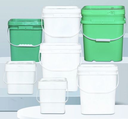 Un seau à l' épreuve de l' air Carré 12 pouces avec couvercle ODM OEM