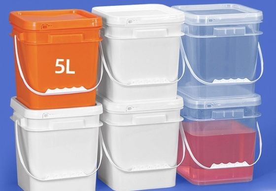 Un seau à l' épreuve de l' air Carré 12 pouces avec couvercle ODM OEM