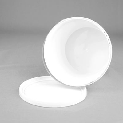 OEM ODM 1 à 25 litres de seaux de stockage de nourriture blanche avec vis sur le couvercle
