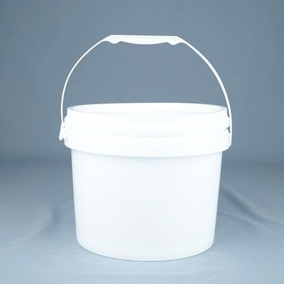 Seau de nourriture en plastique sans BPA avec vis sur le couvercle ISO9001