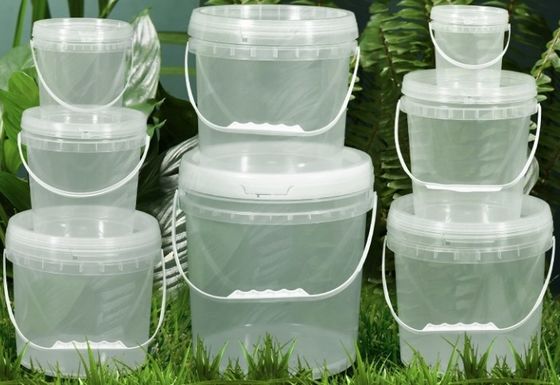 Bouteille en plastique transparente personnalisable Bouteilles de stockage claires OEM ODM