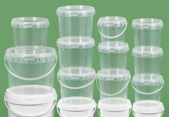 Bouteille en plastique transparente personnalisable Bouteilles de stockage claires OEM ODM