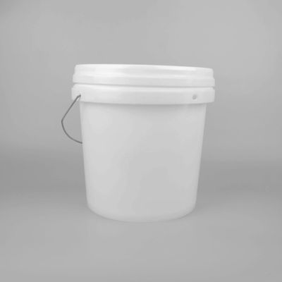 20 litres de godets blancs de qualité alimentaire avec couvercle sans BPA approuvés par la FDA