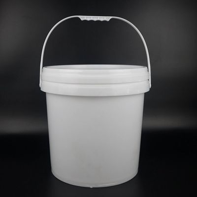 Bouteille à huile en plastique recyclable empilable Bouteille en polyéthylène blanc de 20 l