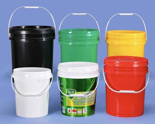 OEM ODM Bouteille de stockage en plastique ronde de pétrole avec poignées