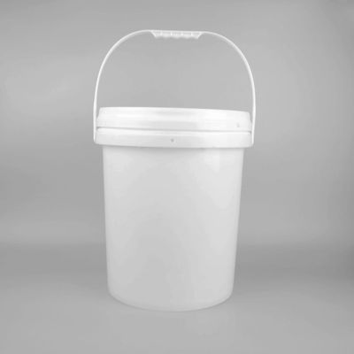 Seau de peinture en plastique recyclable de 20 litres pour les solutions d'emballage liquide