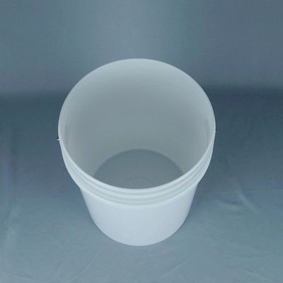 Produits alimentaires en polyéthylène 5 gallons bouteilles en plastique seau blanc OEM ODM