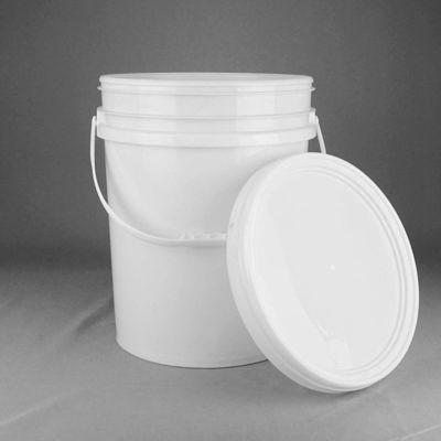 OEM ODM 5 gallons de seaux en plastique avec couvercle Noir 5 gallons de seaux