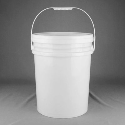 IML décoration bouteille chimique 5 gallons bouteille en plastique blanc mettre la corrosion