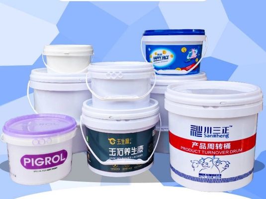 Seau chimique réutilisable Seau utilitaire de 5 gallons à haute résistance chimique