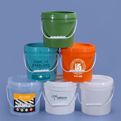 OEM ODM Hdpe 5 gallons Seau en plastique avec prise ergonomique