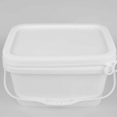 Grippe ergonomique 20 litres de seaux de rangement avec couvercle résistant à la rouille