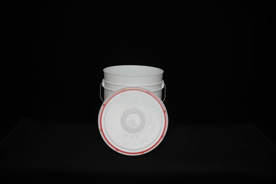 Bouteilles en plastique rondes blanches résistantes aux UV pour l'industrie
