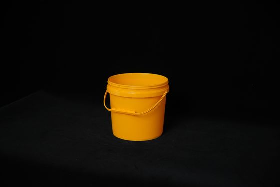 Bottes en plastique réutilisables sans BPA avec poignée pour le stockage des aliments ou de la peinture