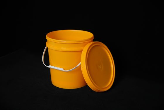 Seau en plastique de 20 litres avec couvercle pour stockage polyvalent