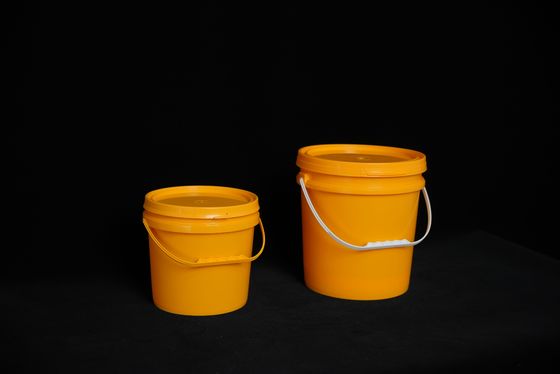 Seau de stockage en plastique rond avec couvercle imperméable