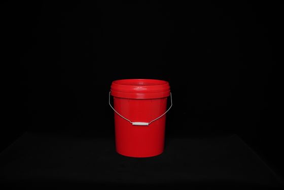 Seau en plastique rond avec couvercle de joint pour applications de stockage