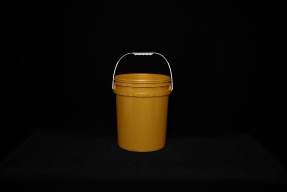 Bottes en plastique réutilisables sans BPA avec poignée pour le stockage des aliments ou de la peinture