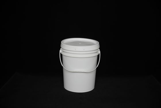 Seau de nourriture en plastique / couvercle Seau en plastique avec couvercle et poignée