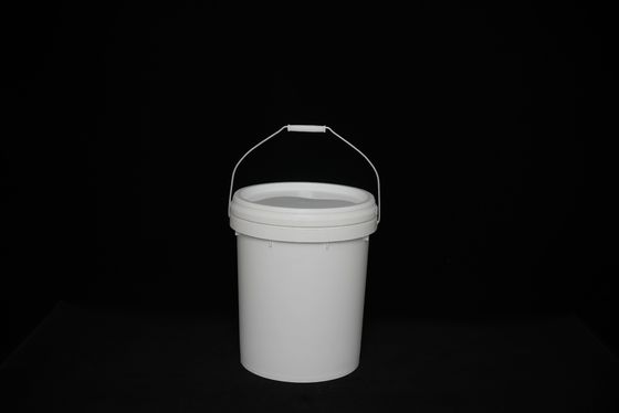 Seau de nourriture en plastique / couvercle Seau en plastique avec couvercle et poignée