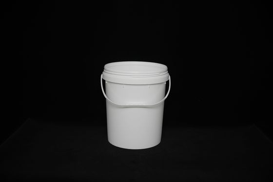 Seau de stockage en plastique rond avec couvercle imperméable
