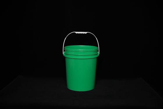 Boîte de peinture en plastique imperméable à la fuite avec poignée sur le couvercle