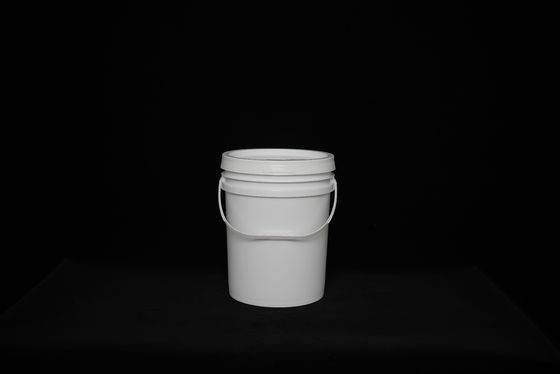 Logo personnalisé en blanc rond de qualité alimentaire de stockage alimentaire Bucket lave-vaisselle